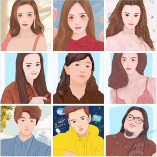 自拍秒变插画!美图秀秀新ai绘画师andy疯传,上线4天千万人使用!