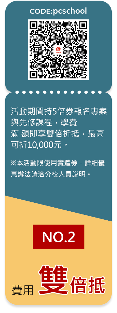 振興進修最划算 5,000變10,000