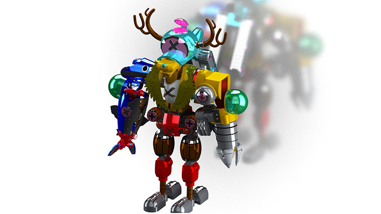 2016 PTC建模大賽佳作-喬巴機器人