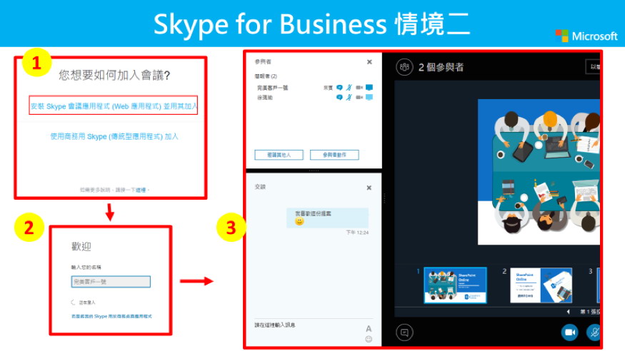 下載Skype網頁版應用程式