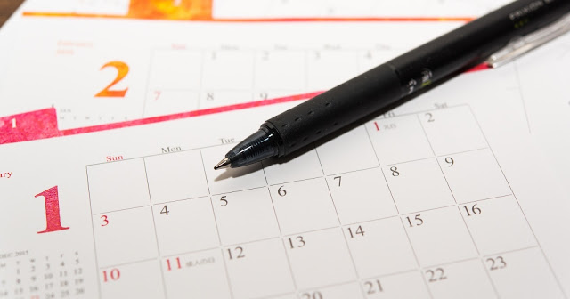 2018免費列印行事曆的5個方法：在筆記本準備漂亮年度計畫
