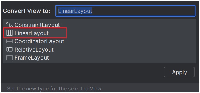 Android studio OpenAI文生圖專案教學 - 點選LinearLayout