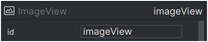 Android studio OpenAI文生圖專案教學 - 確認元件id為imageView