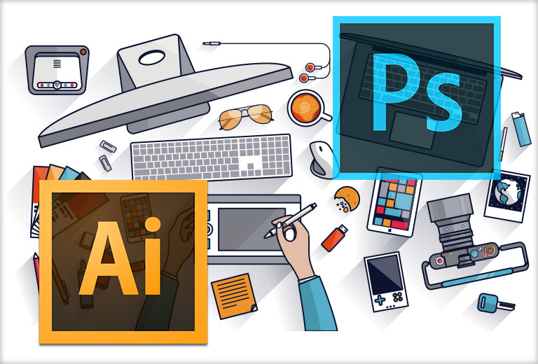 photoshop&illustrator