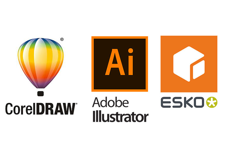 包裝設計常用的3款軟體：CorelDraw、Adobe Illustrator、Esko ArtiosCAD