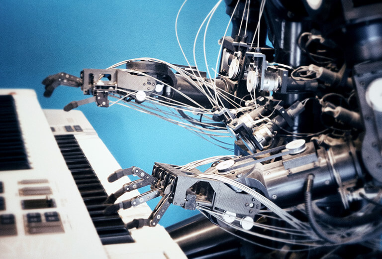 機器人彈琴