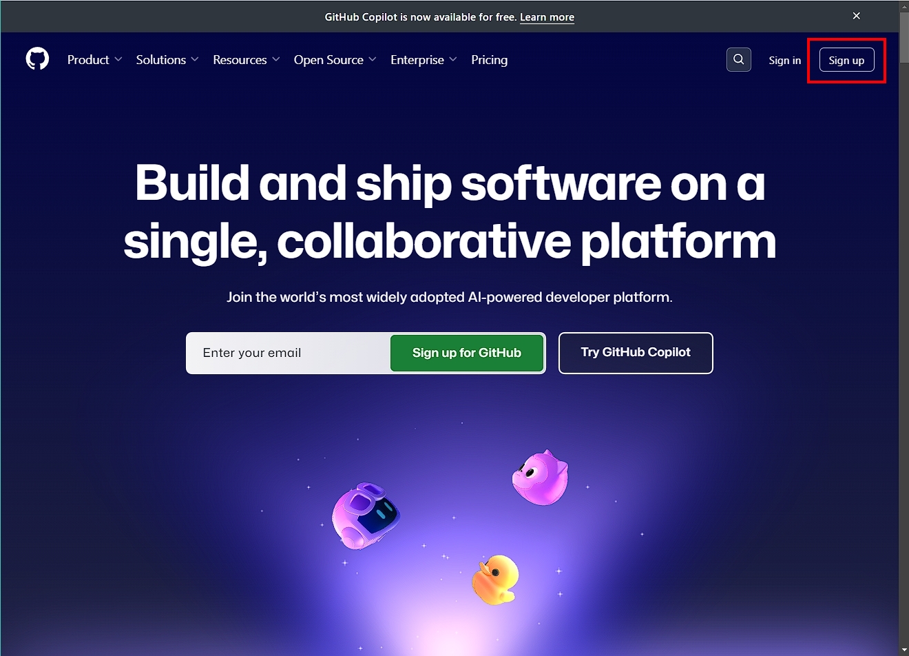 GitHub 教學：註冊 GitHub 帳號