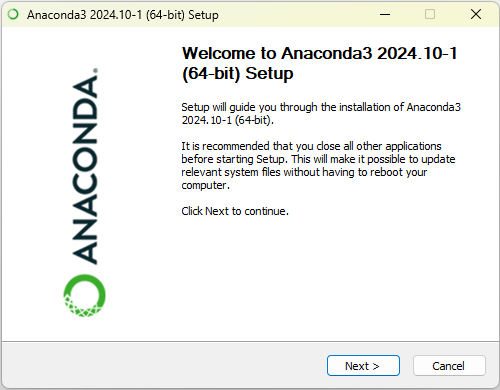 Anaconda 安裝下載步驟2