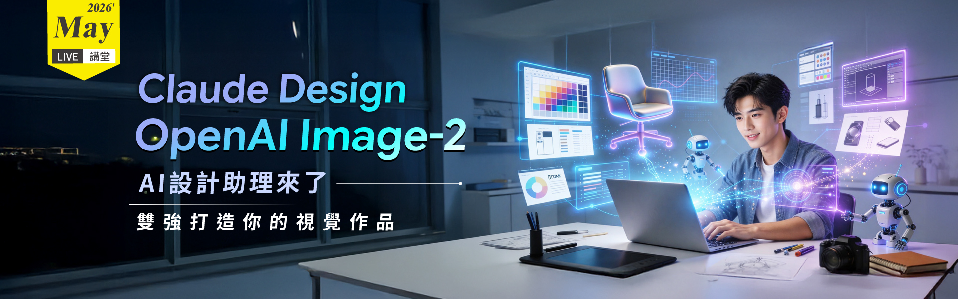 AI 設計助理來了： Claude Design x OpenAI Image-2