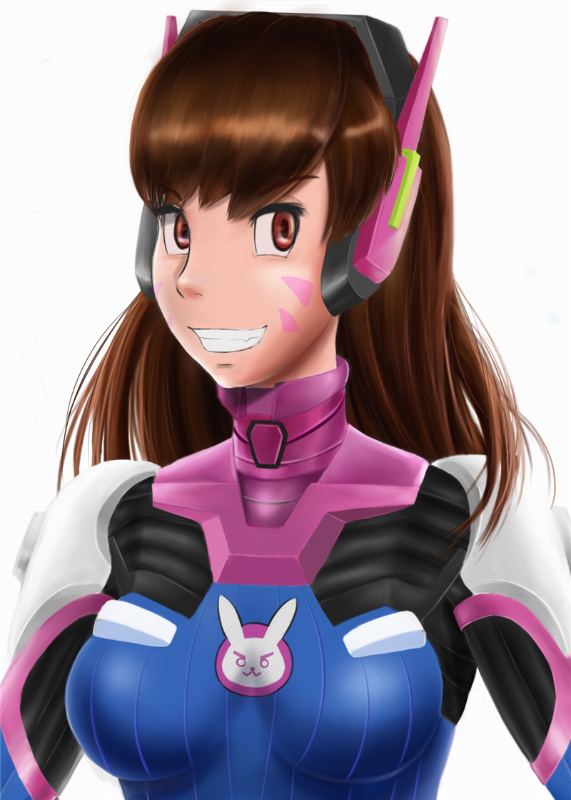 OVERWATCH-D.VA｜巨匠電腦學員作品