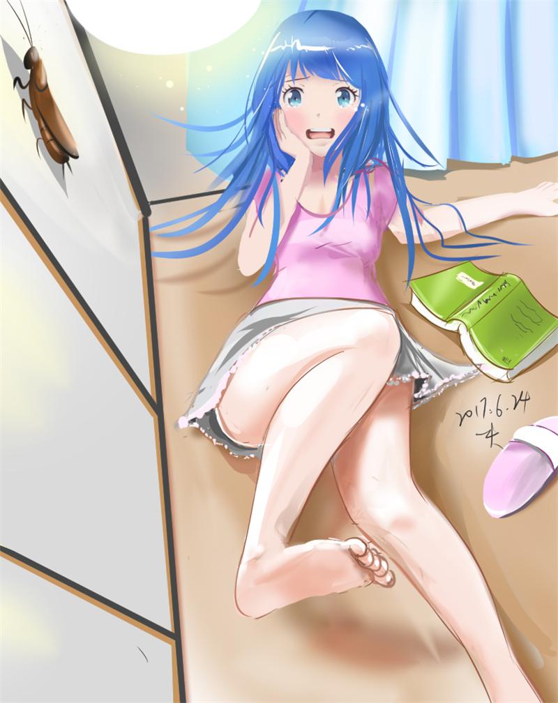 看到蟑螂的女孩｜巨匠電腦學員作品