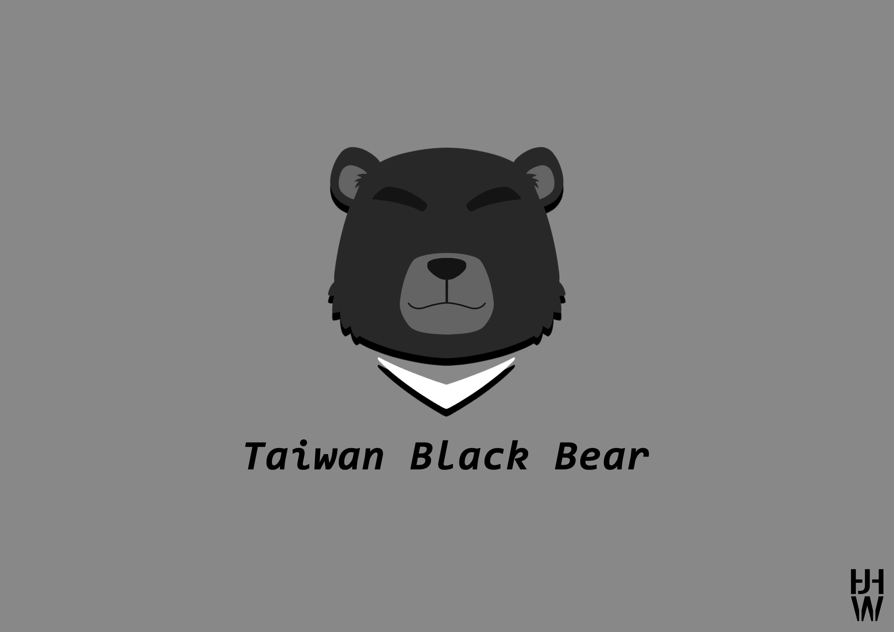 Taiwan Black Bear - 頭像LOGO｜巨匠電腦學員作品