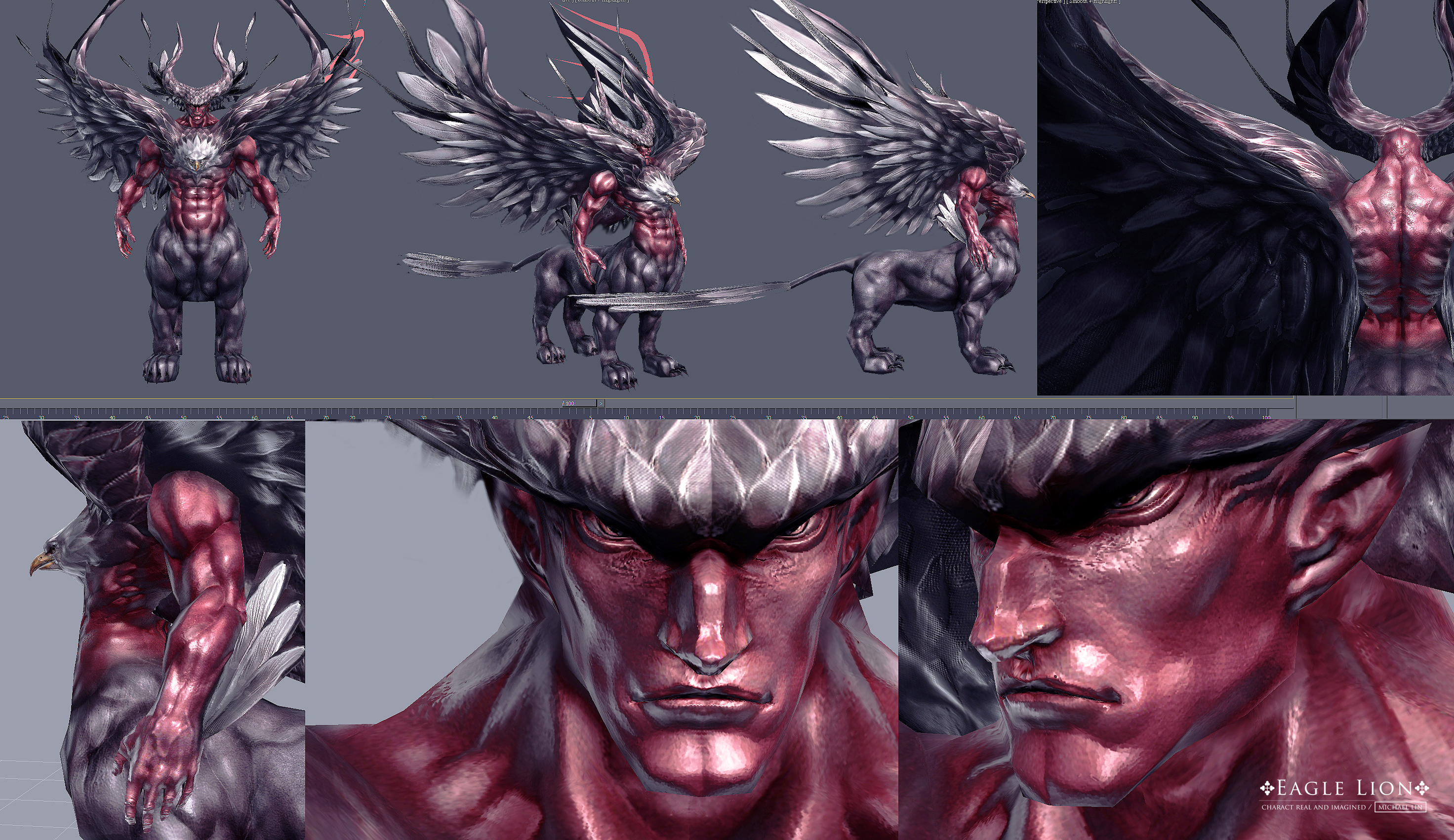 [EAGLE LION]西方神話遊戲中i | 金匠獎 | 巨匠電腦學員作品
