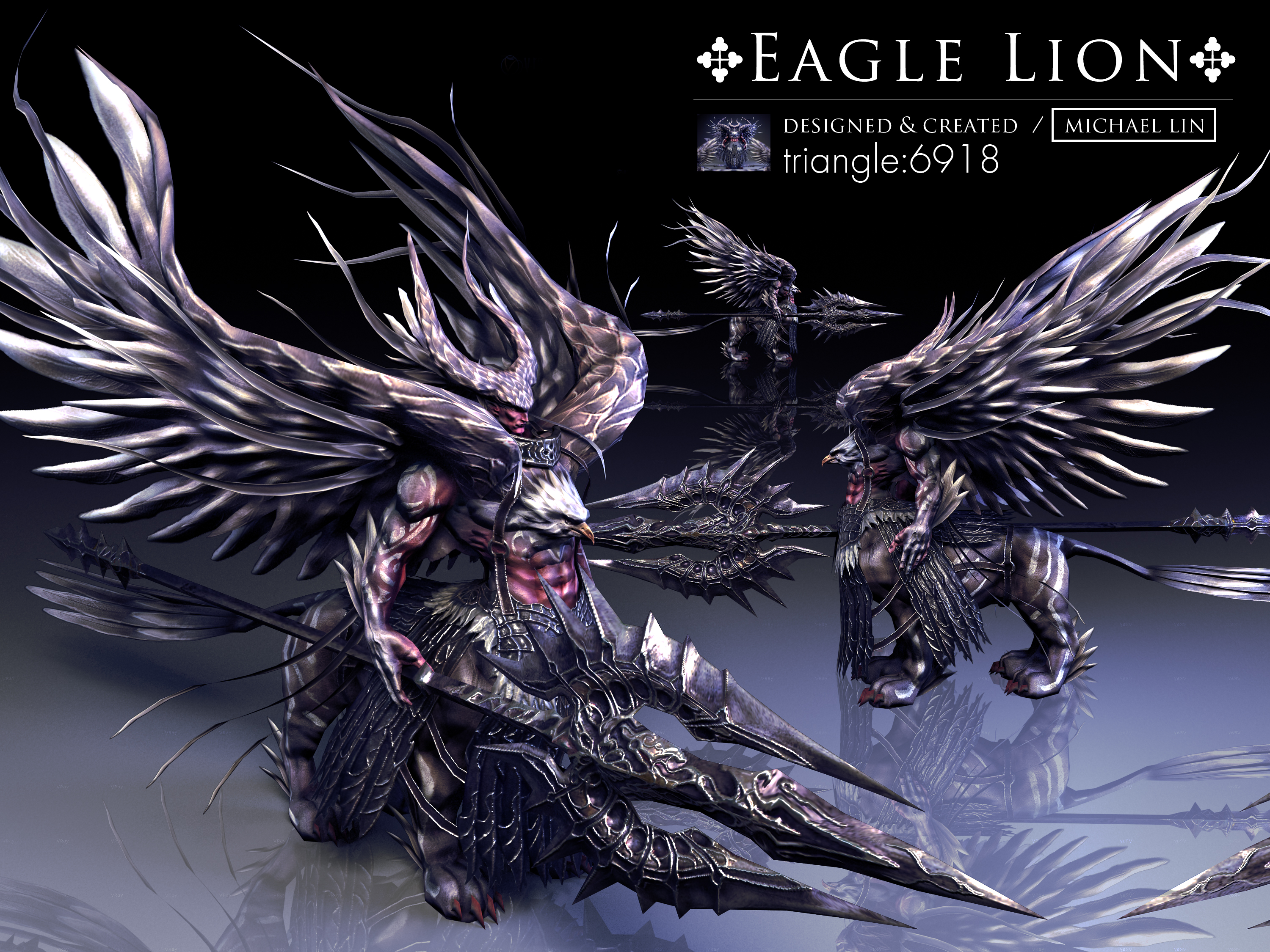 [EAGLE LION]西方神話遊戲中i | 金匠獎 | 巨匠電腦學員作品