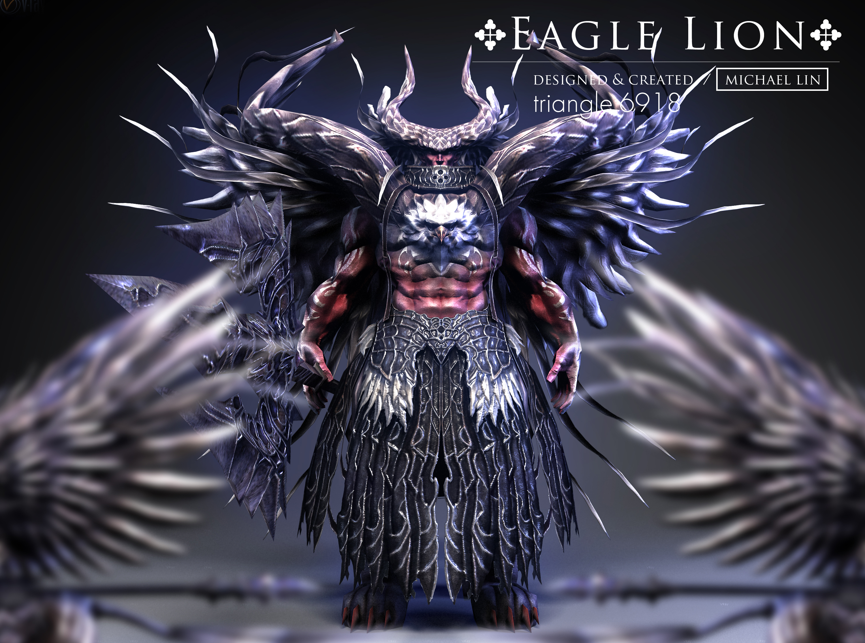 [EAGLE LION]西方神話遊戲中i | 金匠獎 | 巨匠電腦學員作品