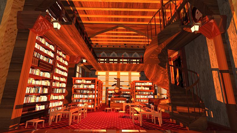 魔法圖書館｜巨匠電腦學員作品