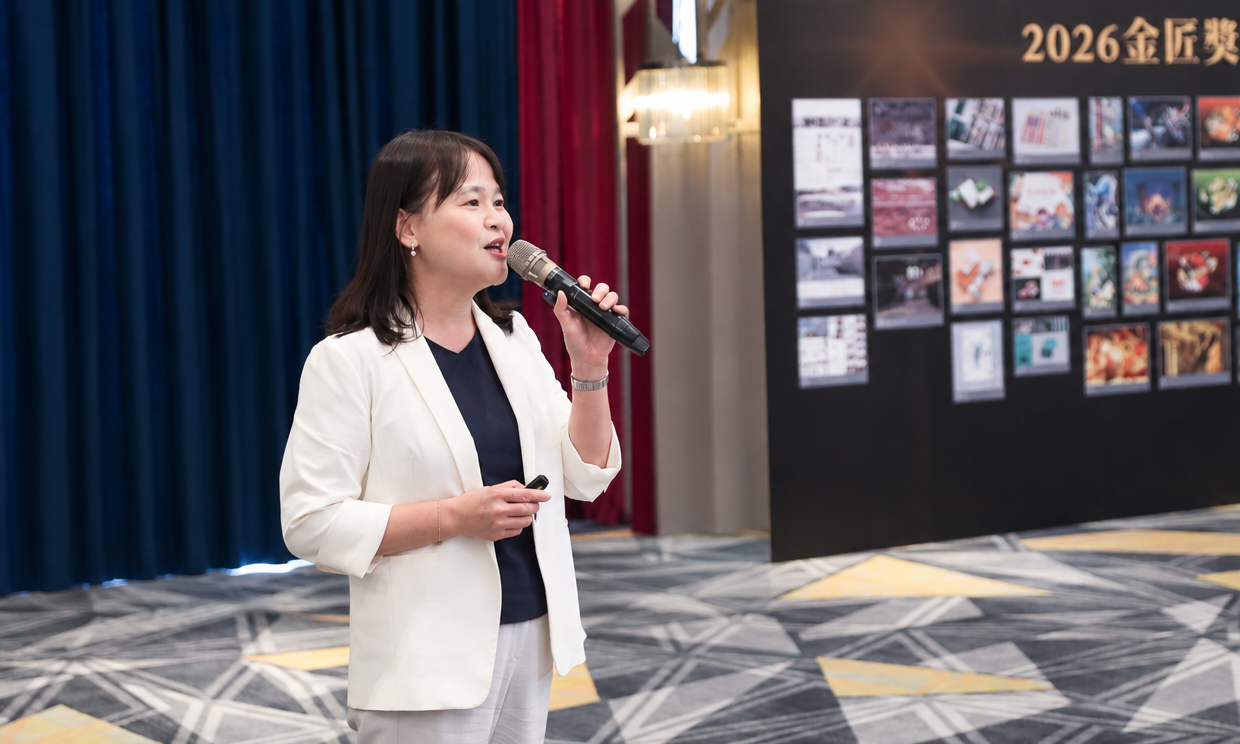 巨匠教育總經理王萱慧期許青年學子，勇敢定義自己的舞台
